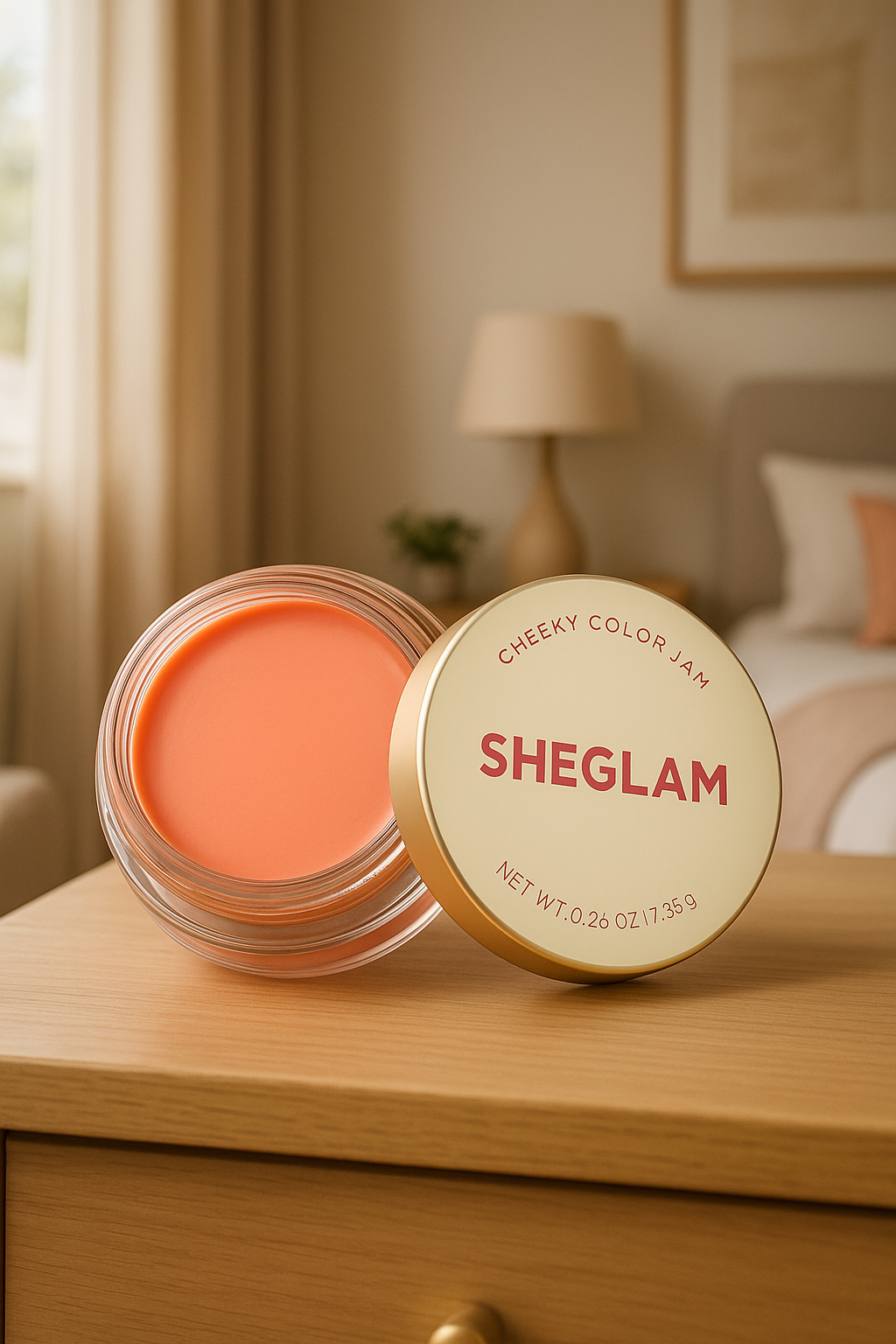 Image of SHEGLAM Cheeky Color Jam – Lightweight Cream Blush