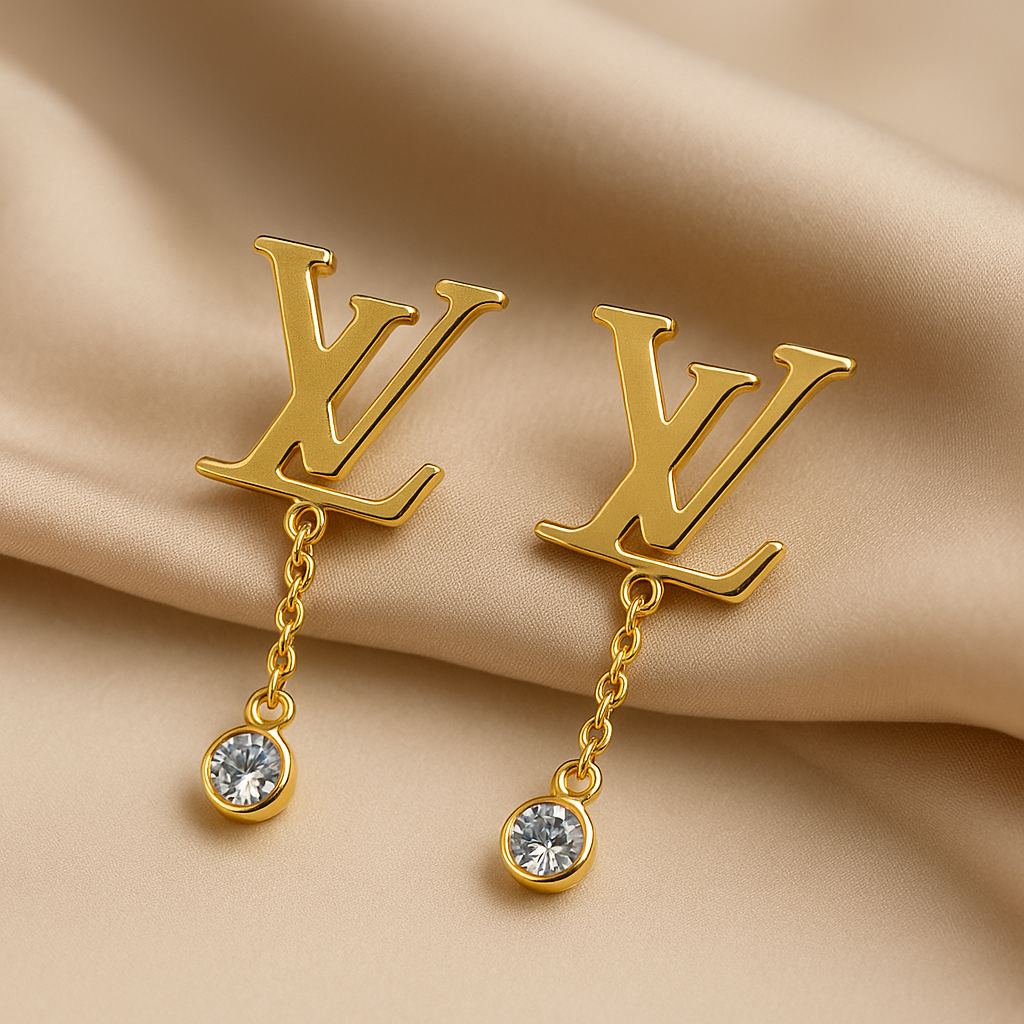 Image of Louis Vuitton Luxe Drop Earrings