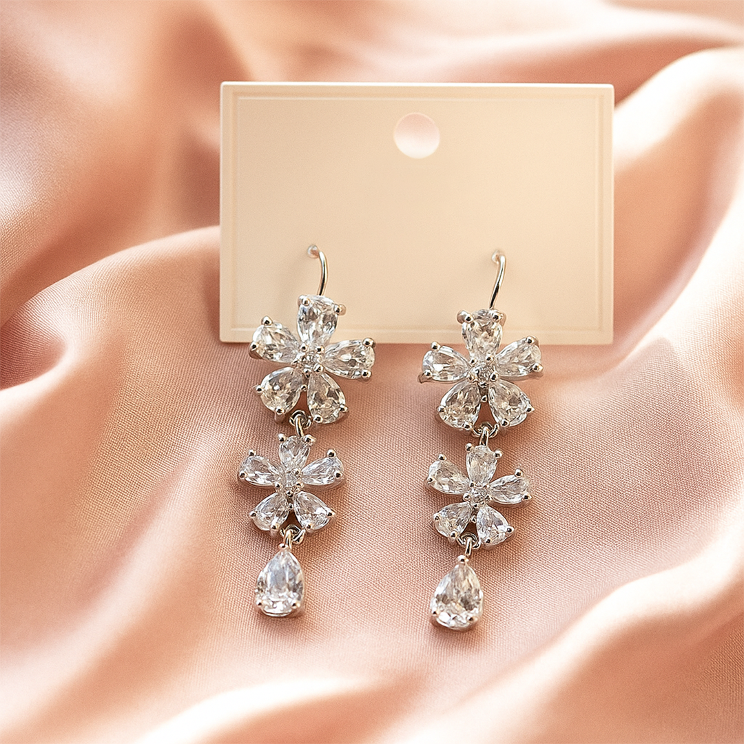 Image of Aurora Bloom Dangle Earrings