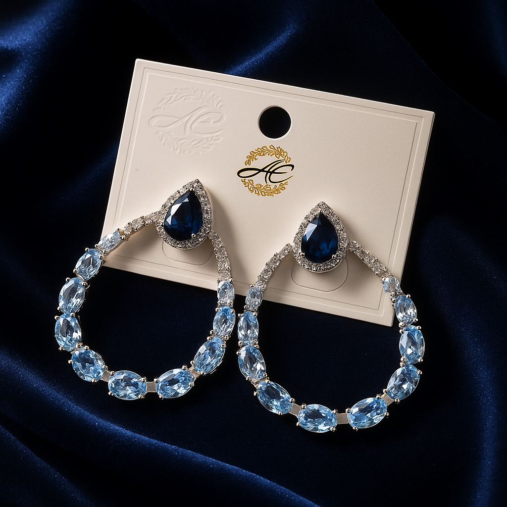 Image of Azure Oasis Earrings
