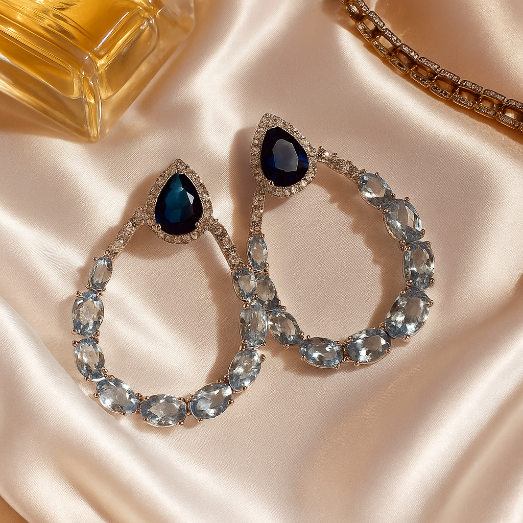 Image of Azure Oasis Earrings