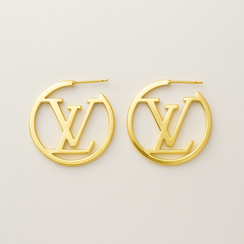 Image of LV Golden Muse Hoops