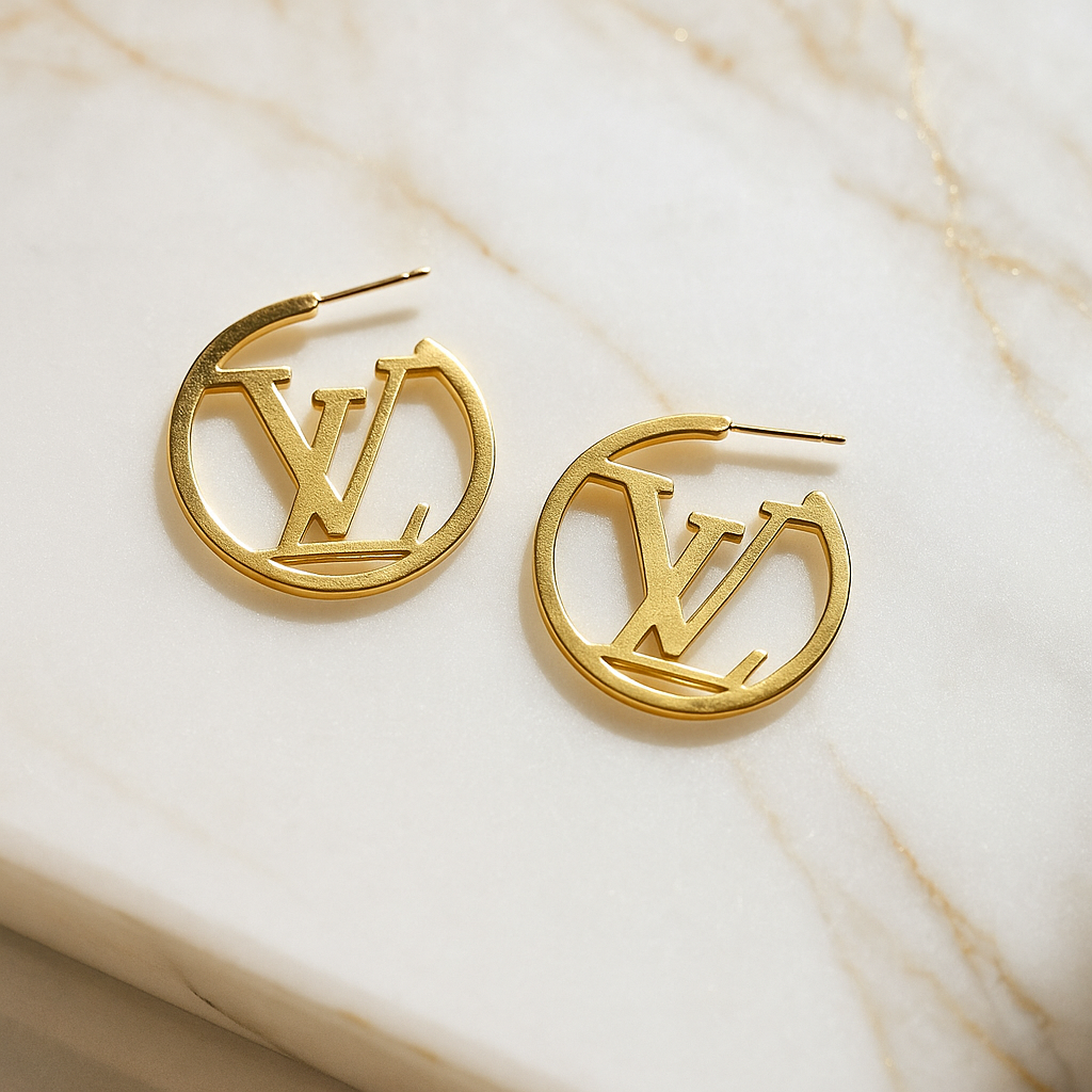 Image of LV Golden Muse Hoops
