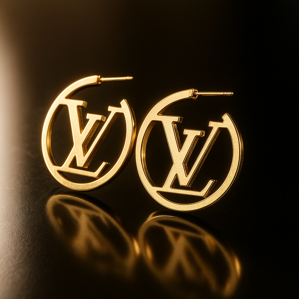 Image of LV Golden Muse Hoops