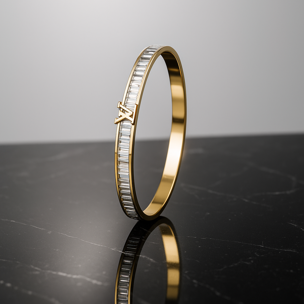 Image of LV Aurora Baguette Bangle
