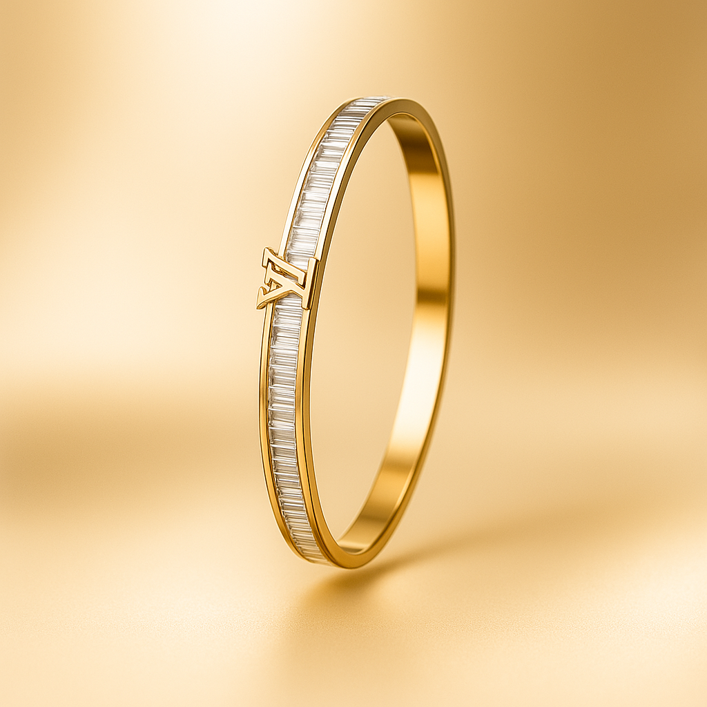 Image of LV Aurora Baguette Bangle