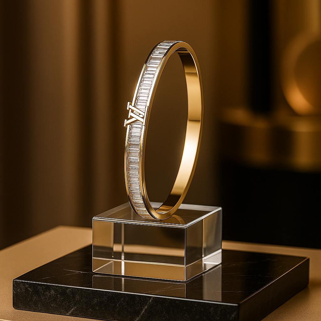 Image of LV Aurora Baguette Bangle