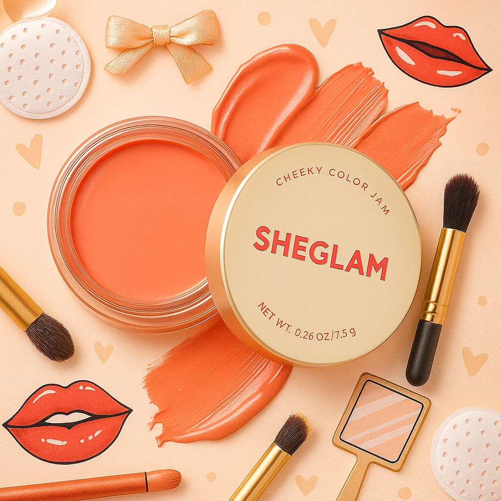 Image of SHEGLAM Cheeky Color Jam – Lightweight Cream Blush