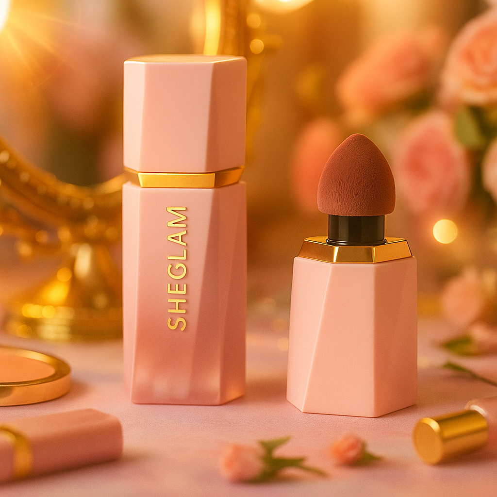 Image of She glam Color Bloom Liquid Blush – Buildable Soft-Matte Cheek Tint