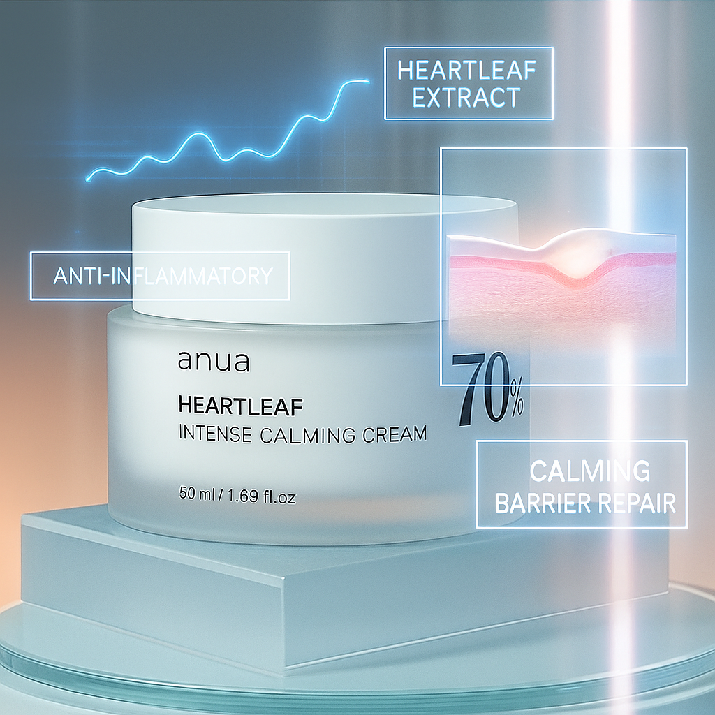 Image of Anua Heartleaf 70 Intense Calming Cream – 50ml