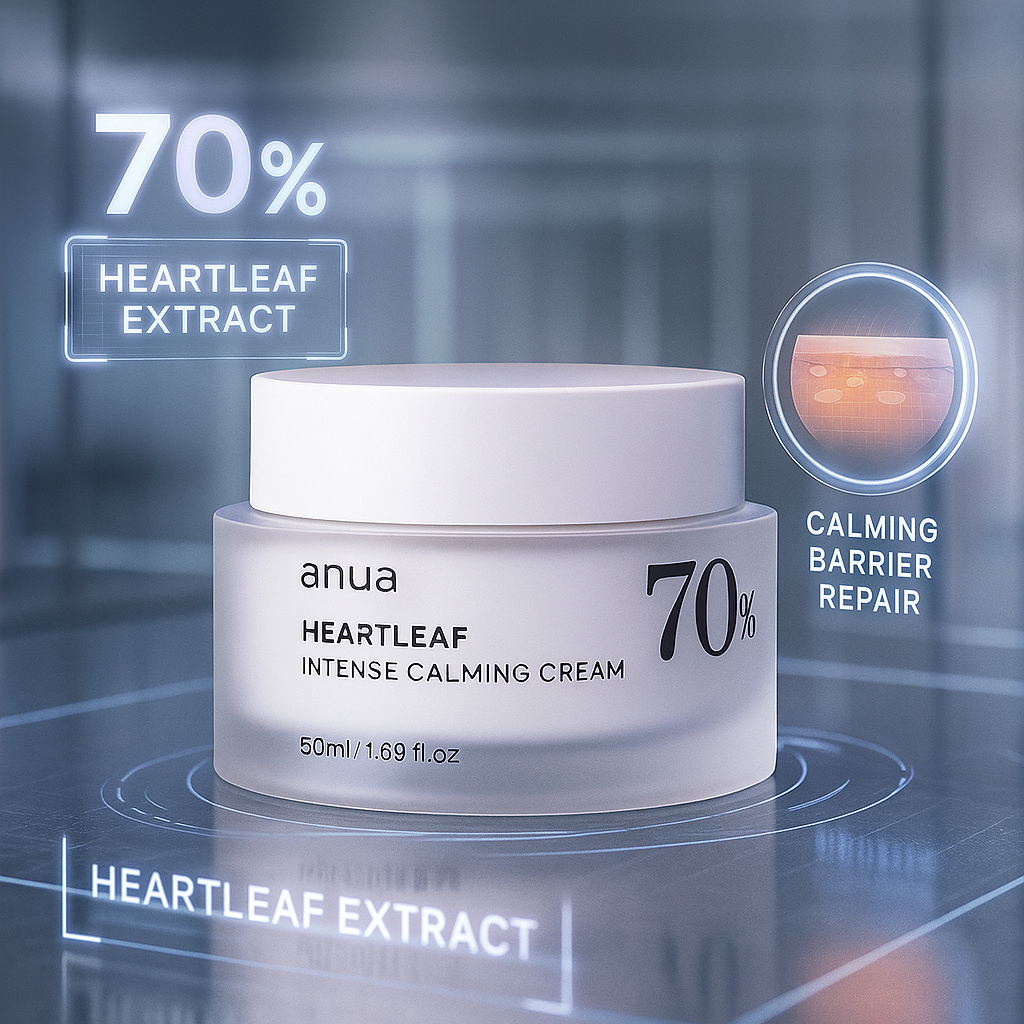 Image of Anua Heartleaf 70 Intense Calming Cream – 50ml