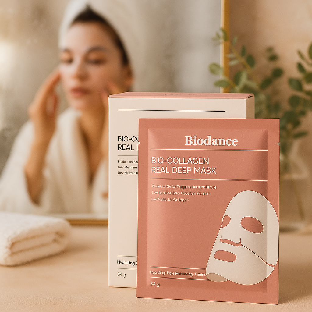Image of Bio dance Bio-Collagen Real Deep Mask – Hydrating & Firming Korean Sheet Mask (34g)