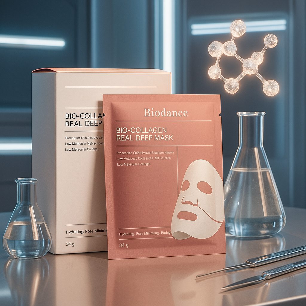Image of Bio dance Bio-Collagen Real Deep Mask – Hydrating & Firming Korean Sheet Mask (34g)
