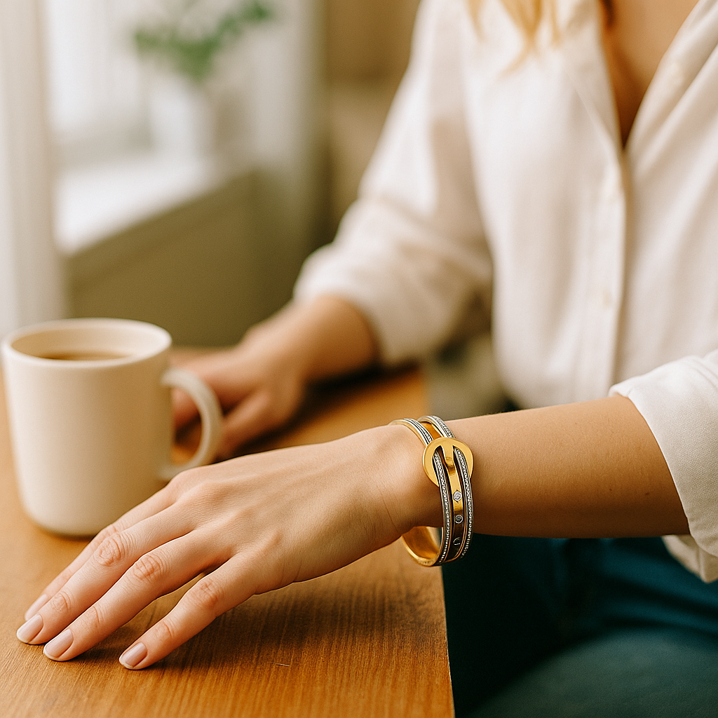 Image of Aurum Luxe Buckle Cuff