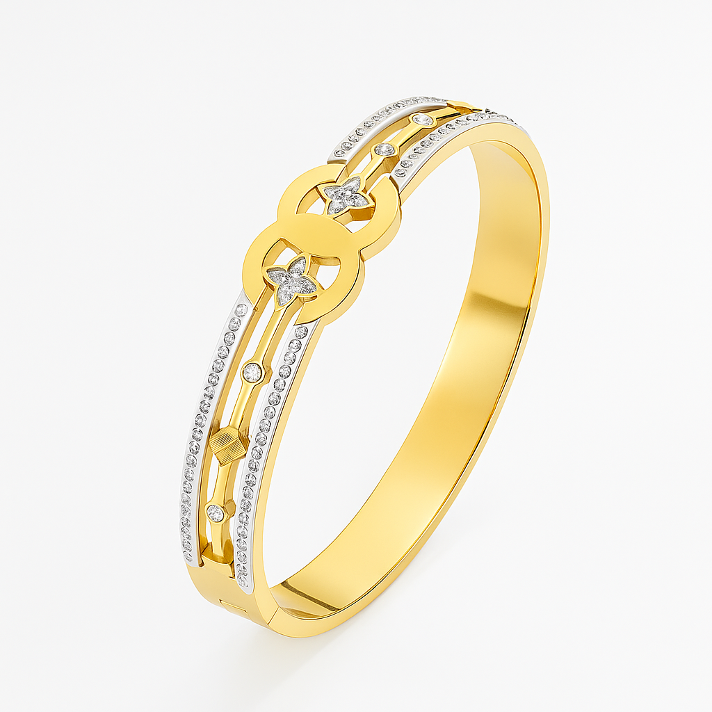 Image of Eterna Luxe Diamond Bangle