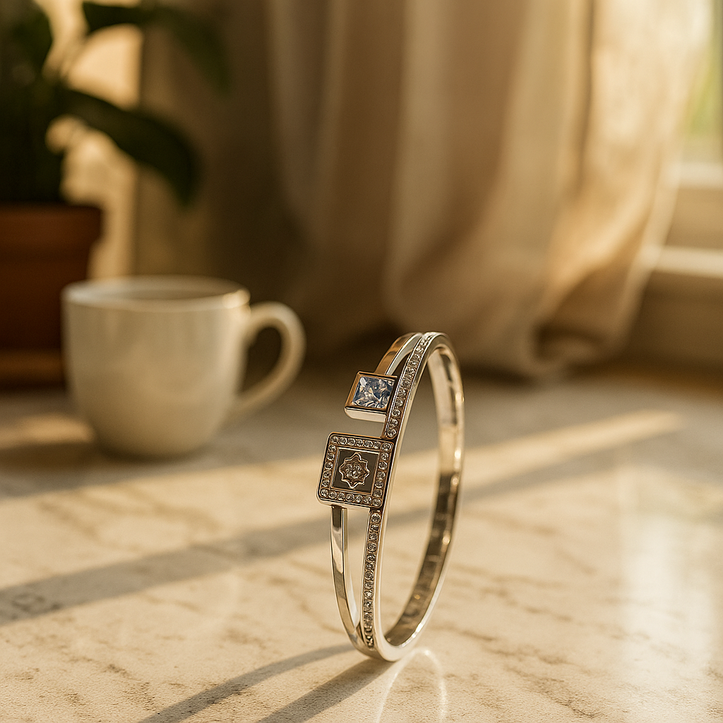 Image of Celeste Dual Embrace Bangle