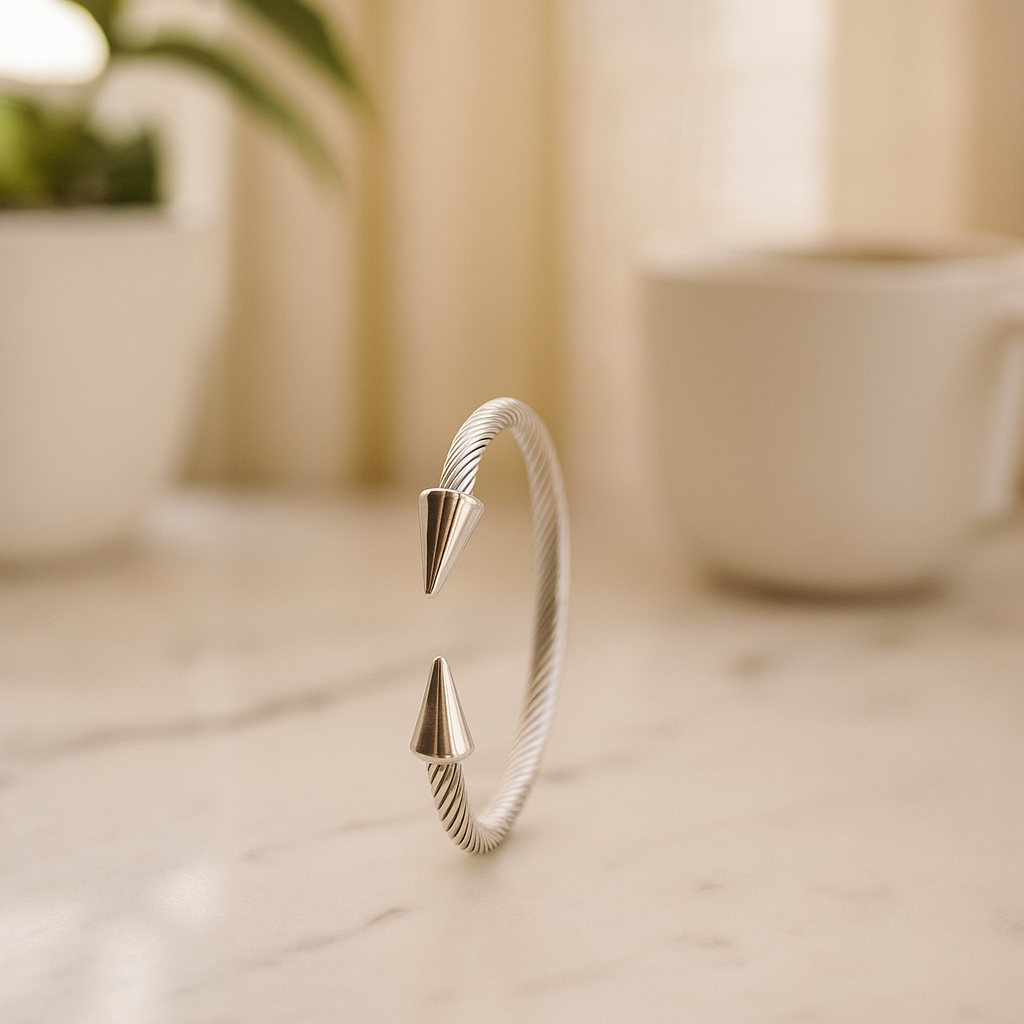 Image of Astra Torque Cable Bracelet