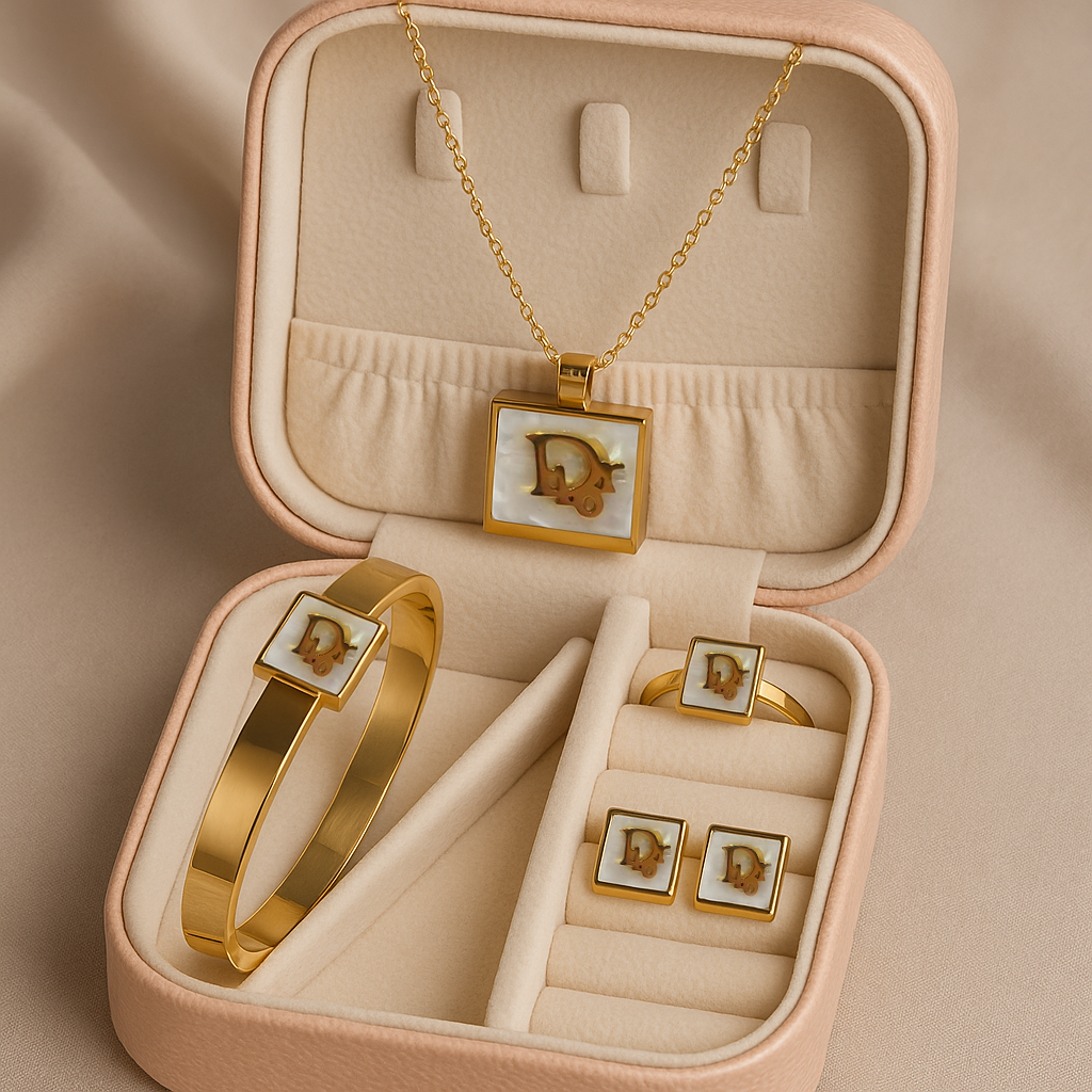 Image of Dior Monogram Set – 4-Piece Luxe Edition