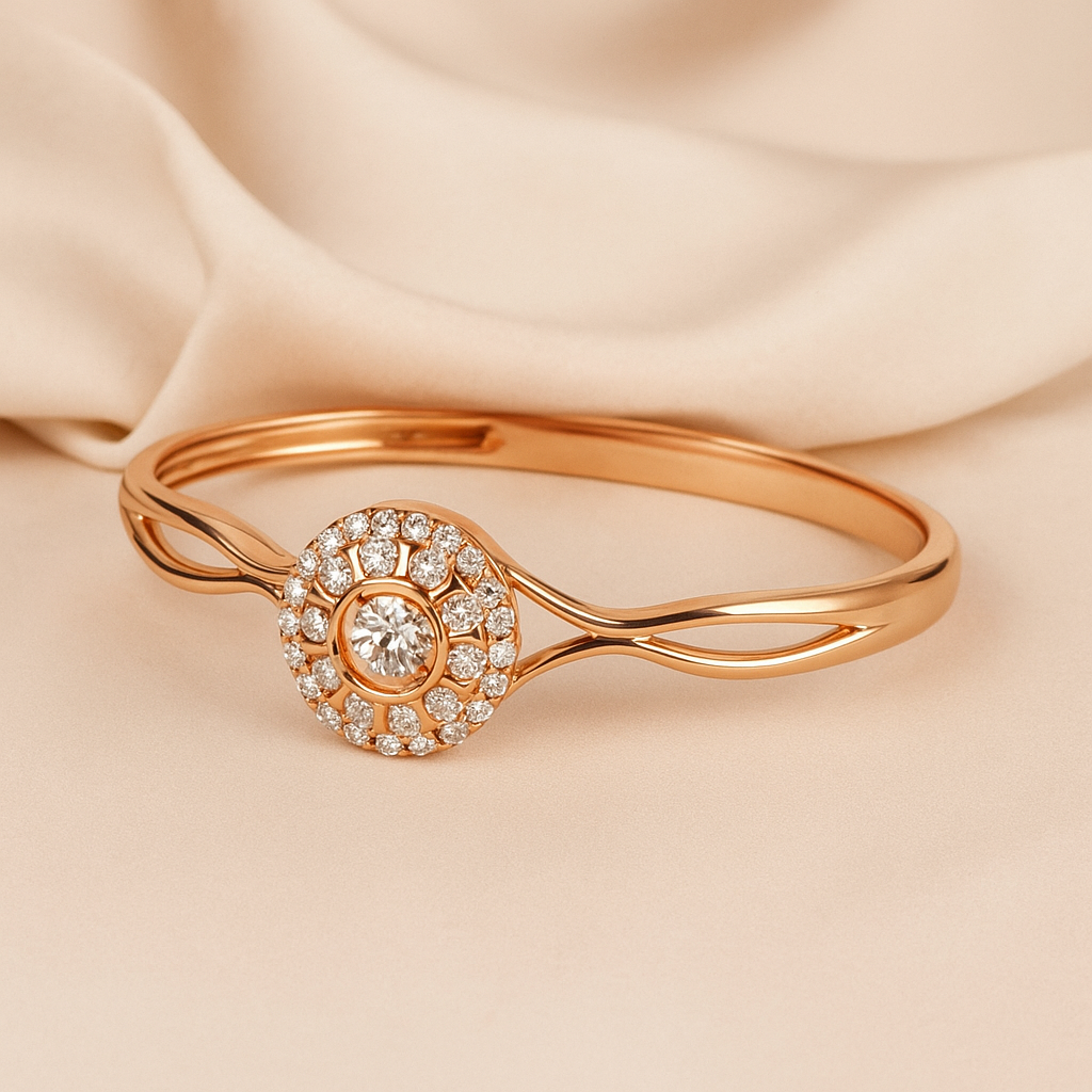 Image of Celestia Diamond Bangle