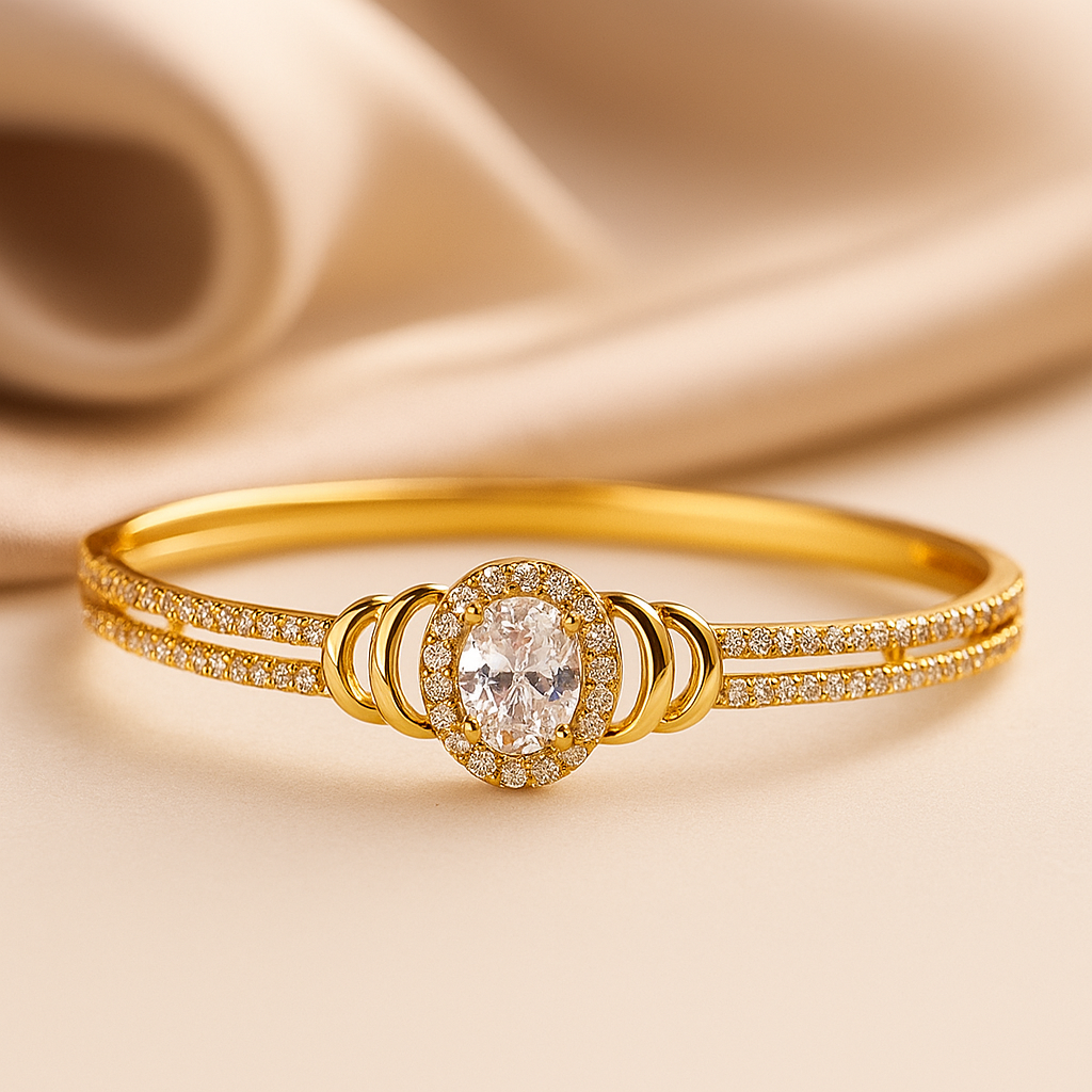 Image of Celestia Radiant Gold Bangle