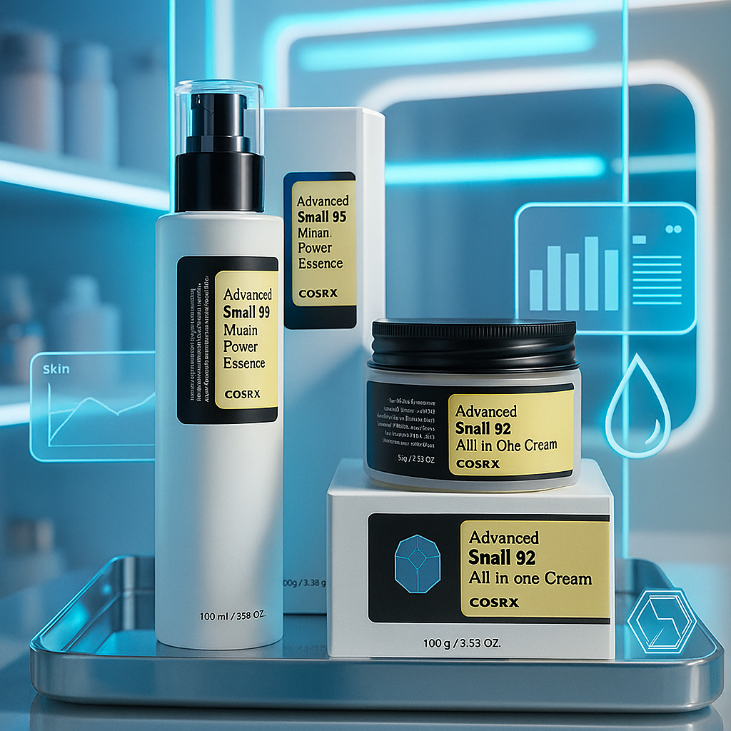 Image of COSRX Advanced Snail Duo – Snail 96 Mucin Power Essence & Snail 92 All-in-One Cream