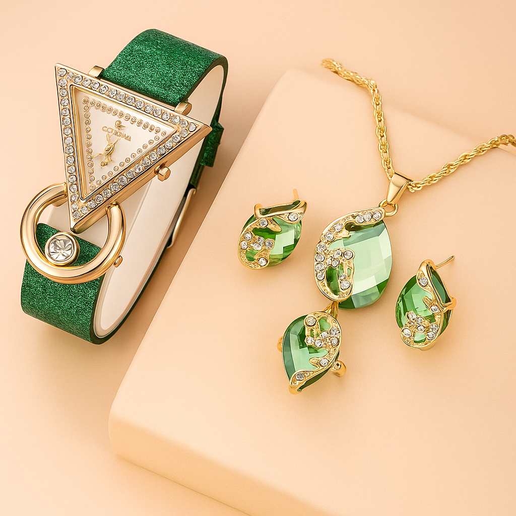 Image of Regal Elegance Complete Jewelry Gift Set