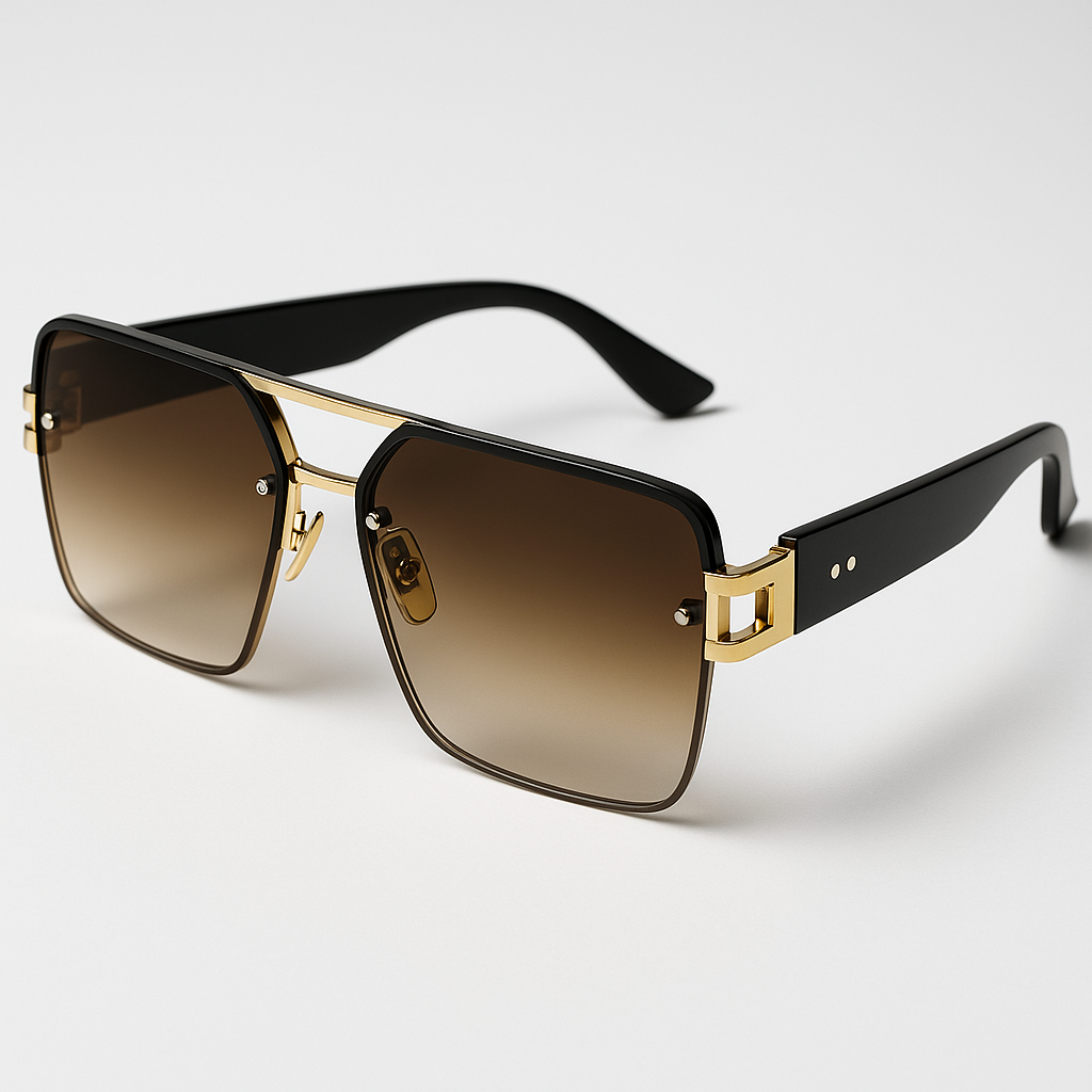 Image of Tom Ford-Inspired Premium Classic Square Sunglasses