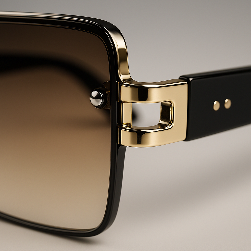 Image of Tom Ford-Inspired Premium Classic Square Sunglasses