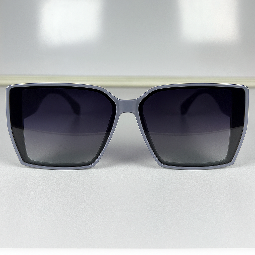 Image of Dior-Inspired Luxury Oversized Square Sunglasses with Signature Packaging