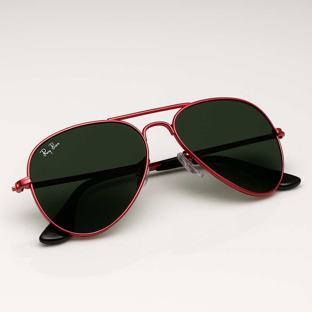 Image of Ray-Ban-Inspired Premium Aviator Sunglasses