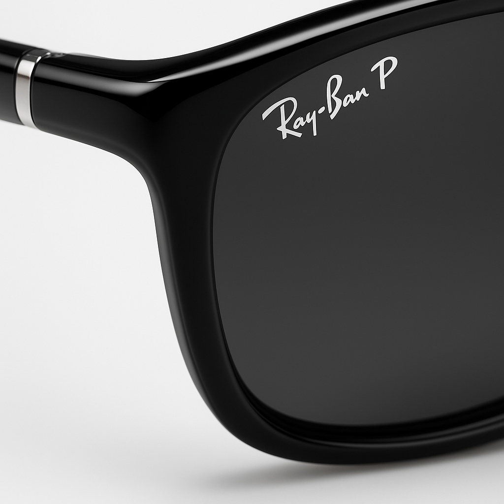 Image of Ray-Ban-Inspired Polarized Sport Wrap Sunglasses