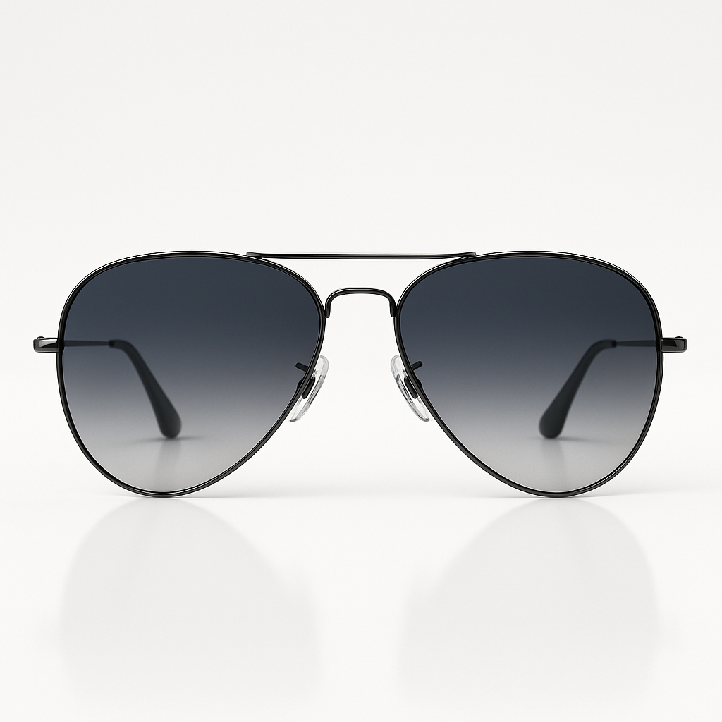Image of Classic-Inspired Gradient Aviator Sunglasses
