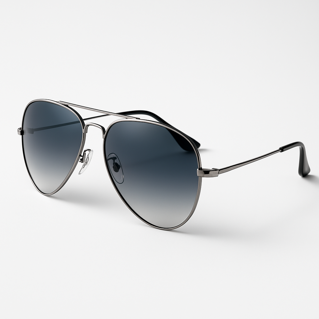 Image of Classic-Inspired Gradient Aviator Sunglasses