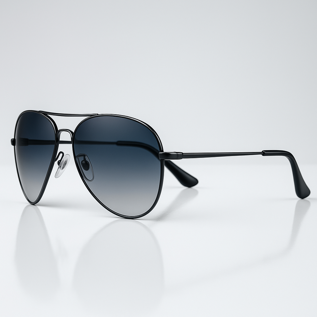 Image of Classic-Inspired Gradient Aviator Sunglasses