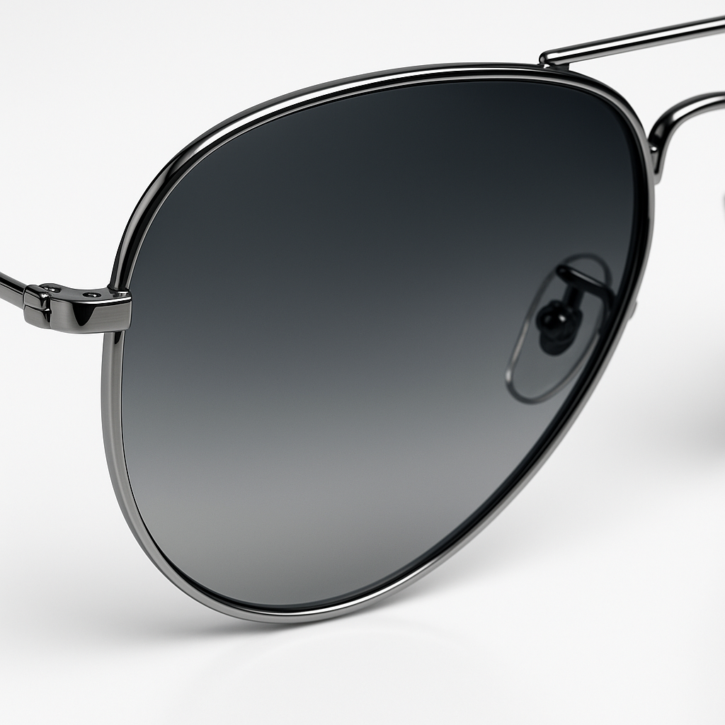 Image of Classic-Inspired Gradient Aviator Sunglasses