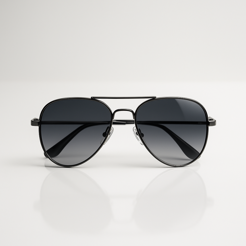 Image of Classic-Inspired Gradient Aviator Sunglasses