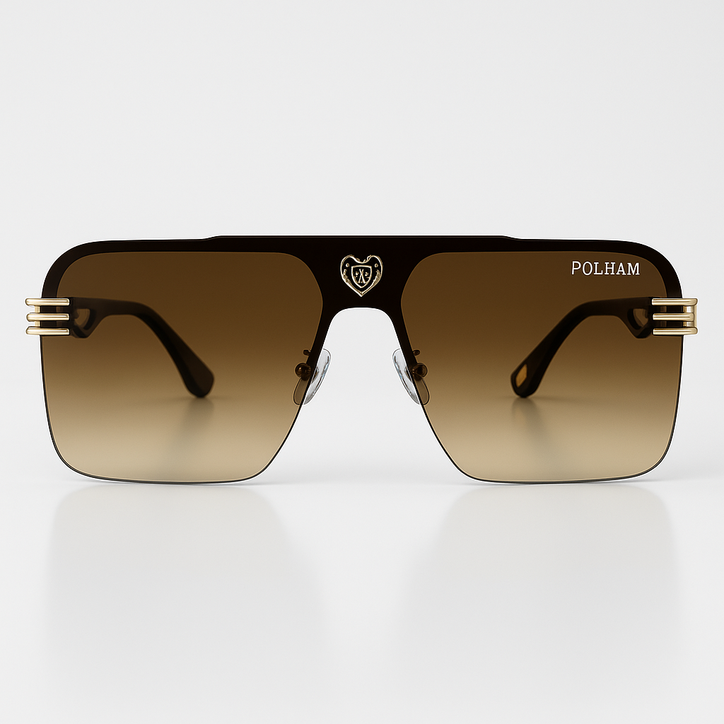 Image of POLHAM-Inspired Premium Flat-Top Designer Sunglasses