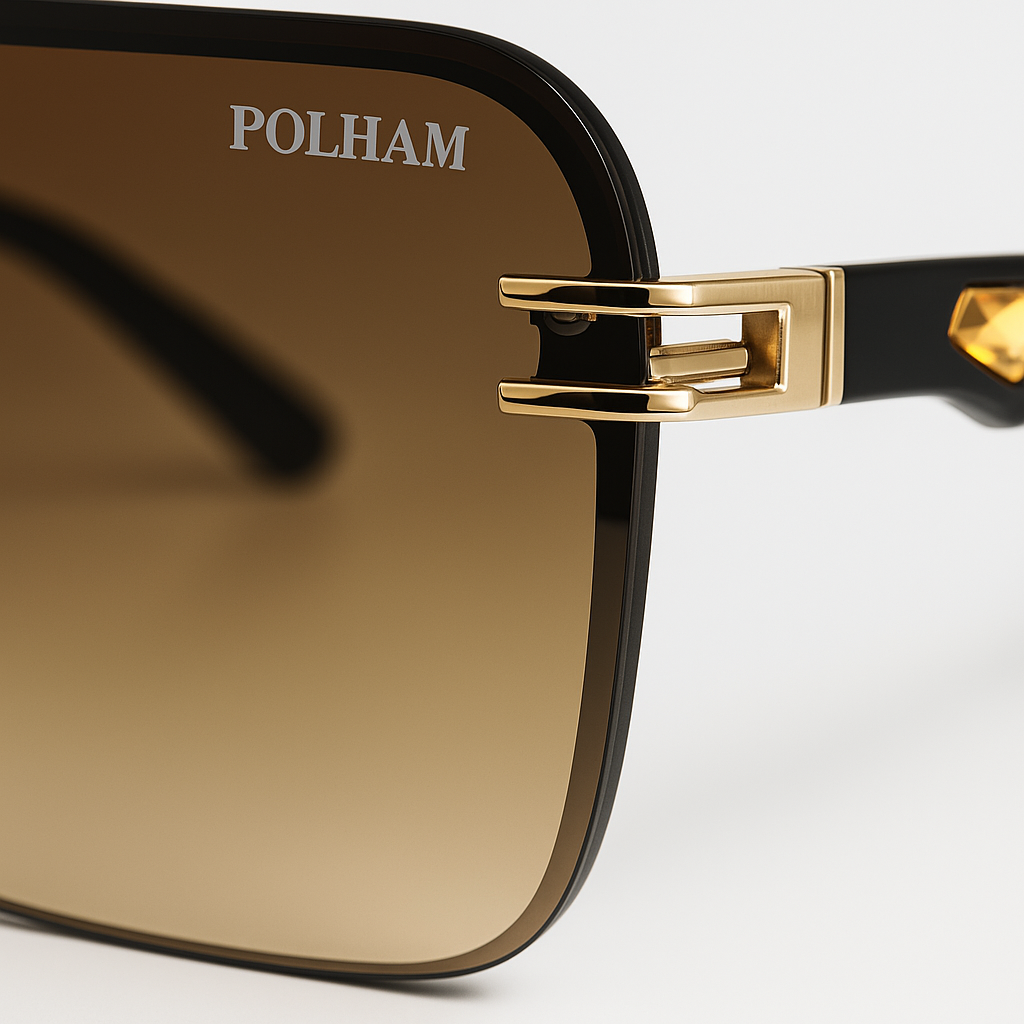 Image of POLHAM-Inspired Premium Flat-Top Designer Sunglasses