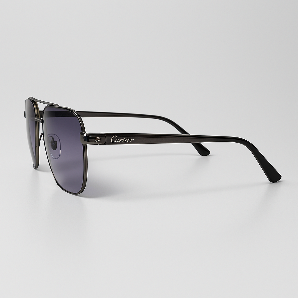 Image of Cartier-Inspired Premium Square Designer Sunglasses