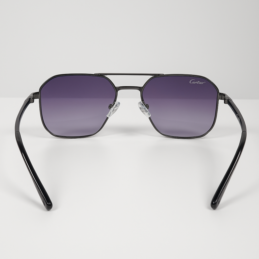 Image of Cartier-Inspired Premium Square Designer Sunglasses