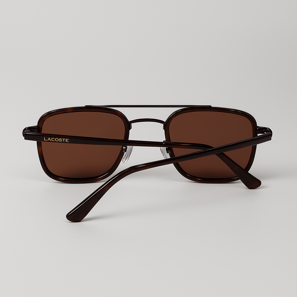 Image of Lacoste-Inspired Premium Polarized Square Sunglasses