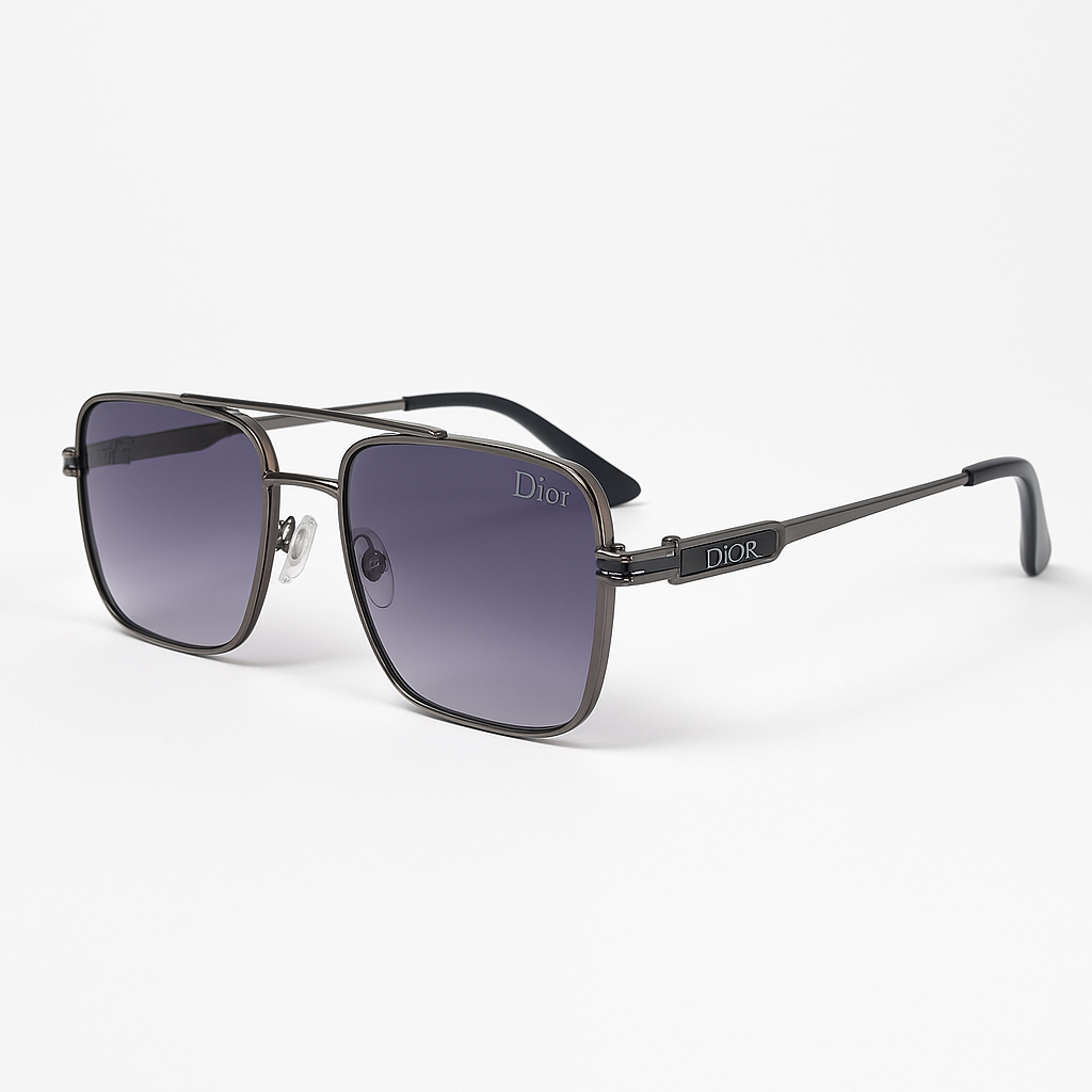 Image of Dior-Inspired ShadowLine Gradient Square Sunglasses