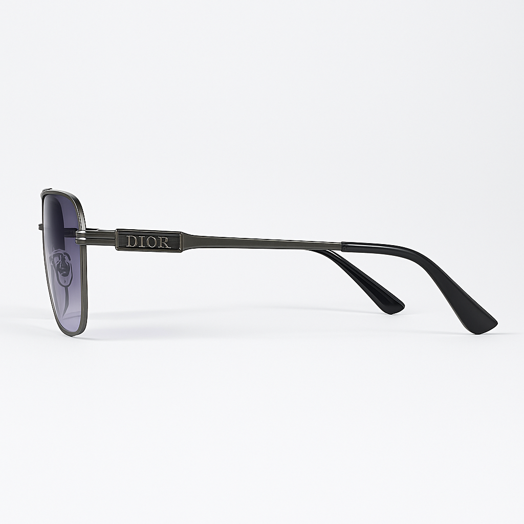 Image of Dior-Inspired ShadowLine Gradient Square Sunglasses