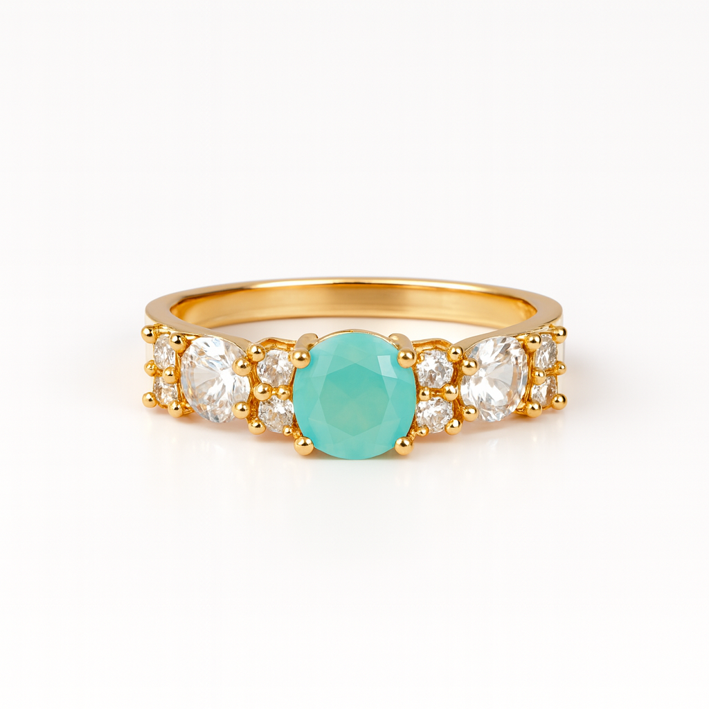 Image of Radiant Gem Aura Ring