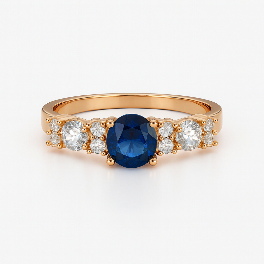 Image of Radiant Gem Aura Ring