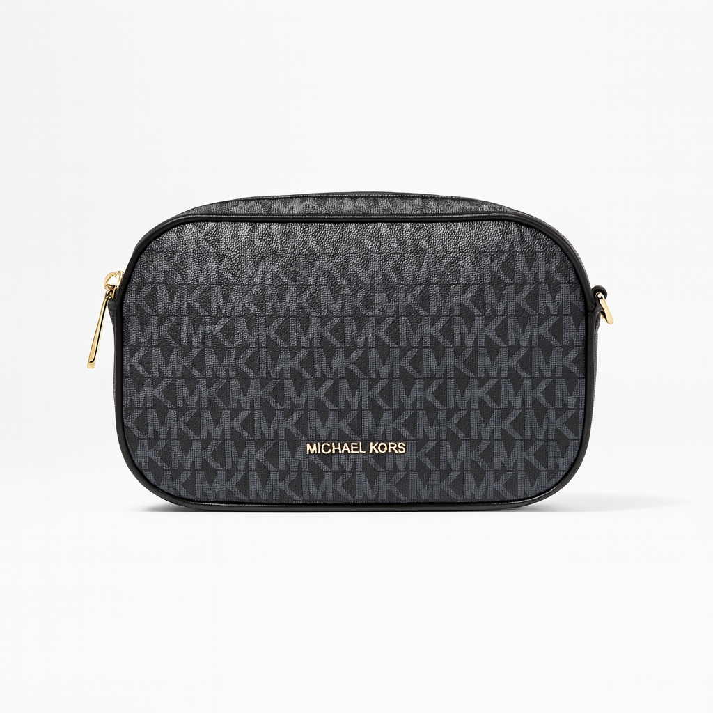Image of Luxury Monogram Compact Camera Crossbody Bag