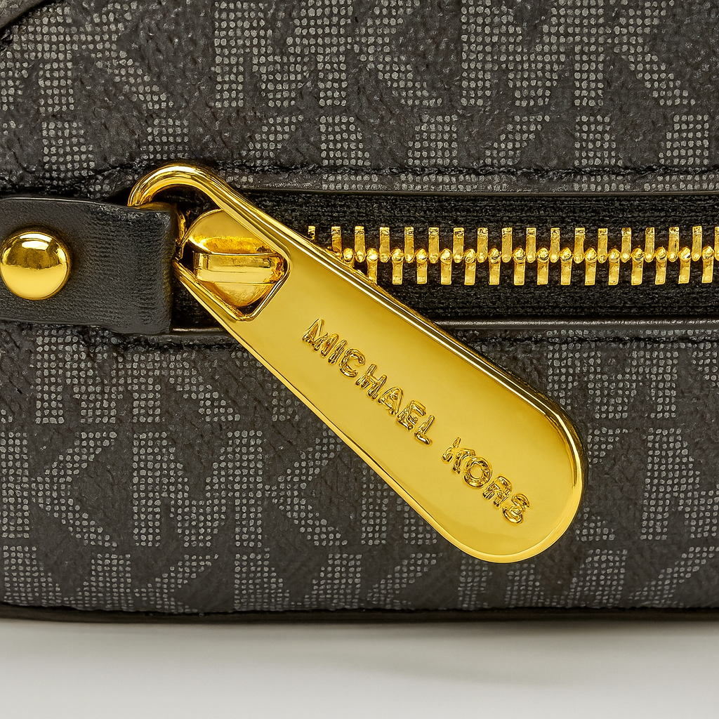 Image of Luxury Monogram Compact Camera Crossbody Bag