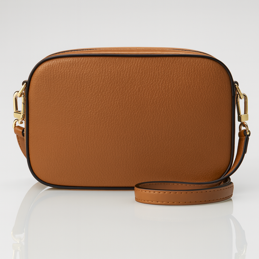 Image of Luxury Monogram Compact Camera Crossbody Bag