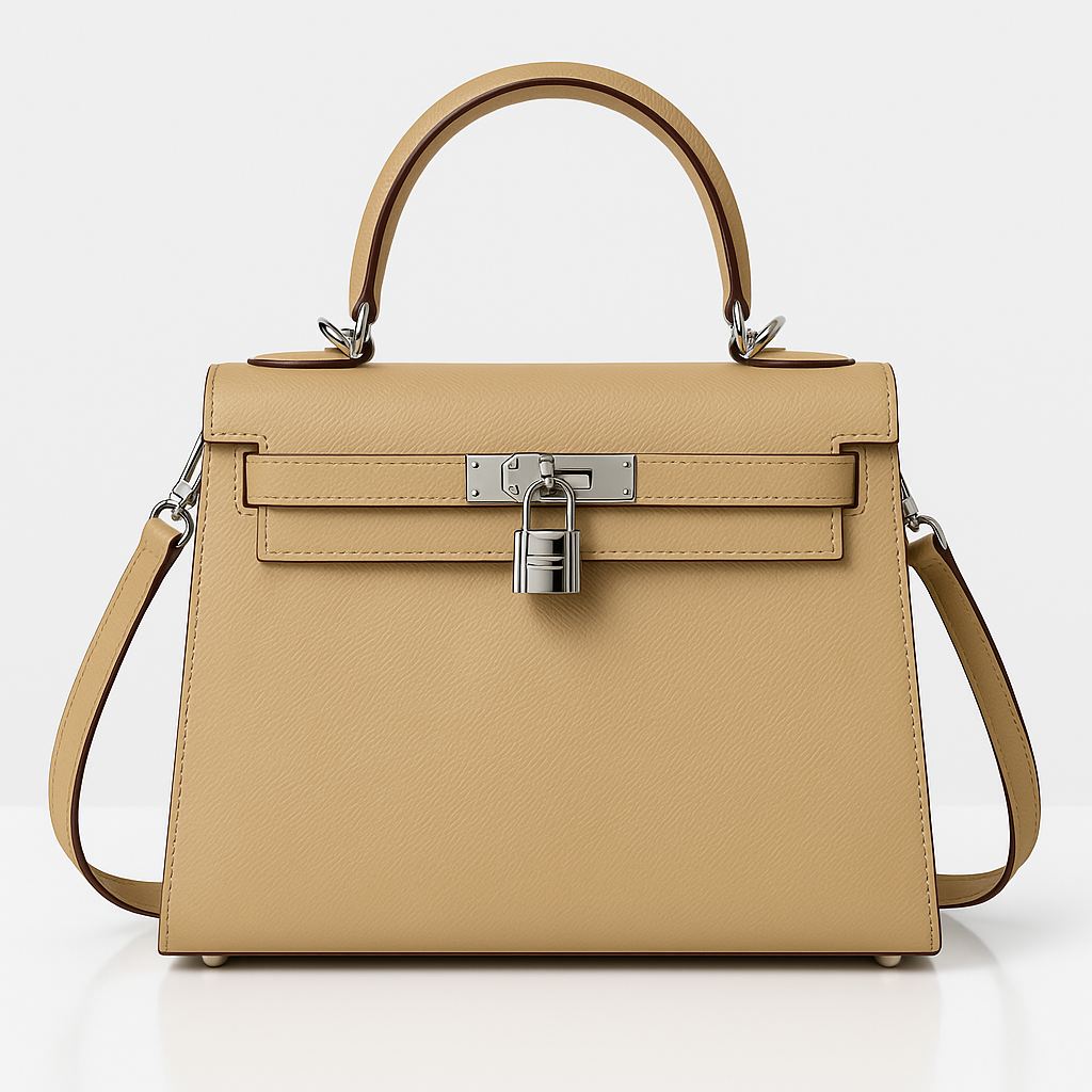 Image of Elegant Structured Top Handle Crossbody Bag for Women