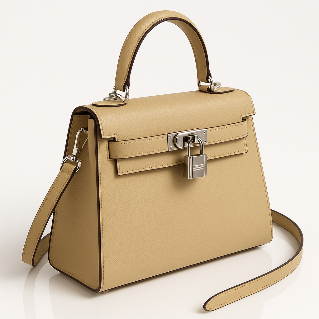 Image of Elegant Structured Top Handle Crossbody Bag for Women